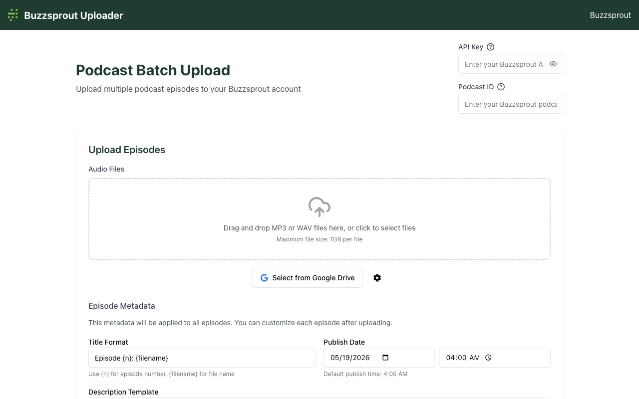 BulkSprout screenshot